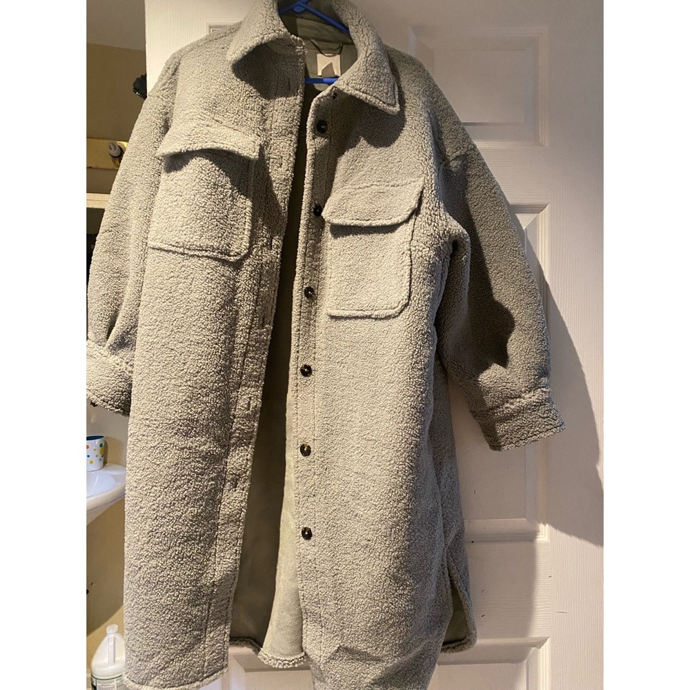 H&M sherling jacket
